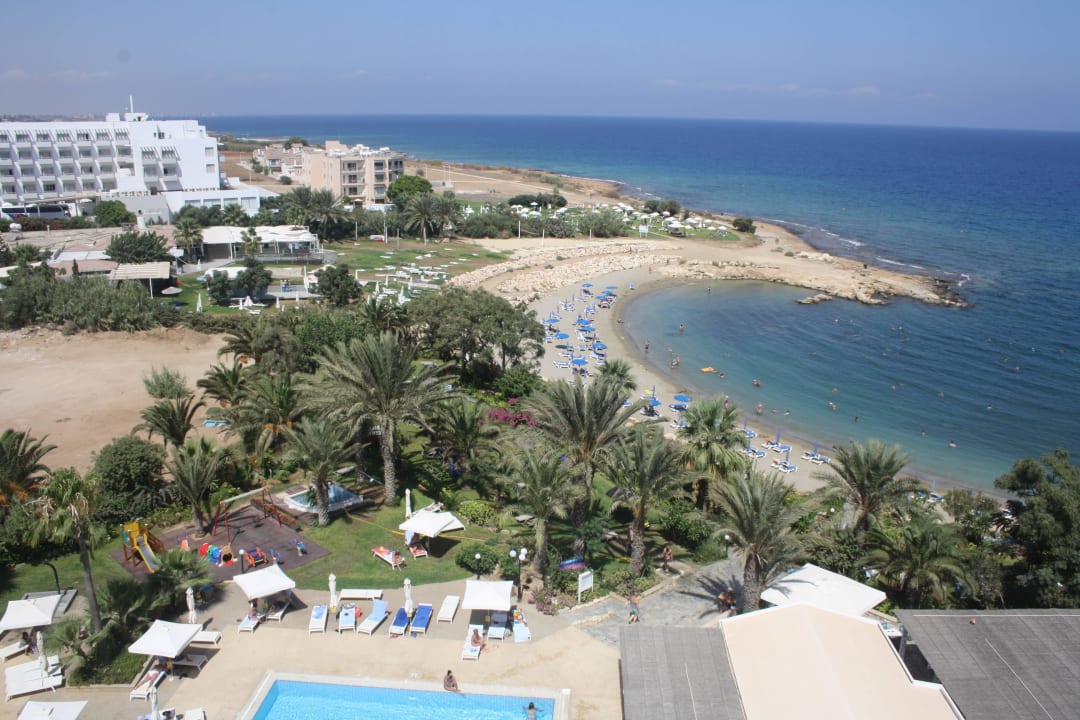 Blick vom Zimmer Crystal Springs Beach Hotel