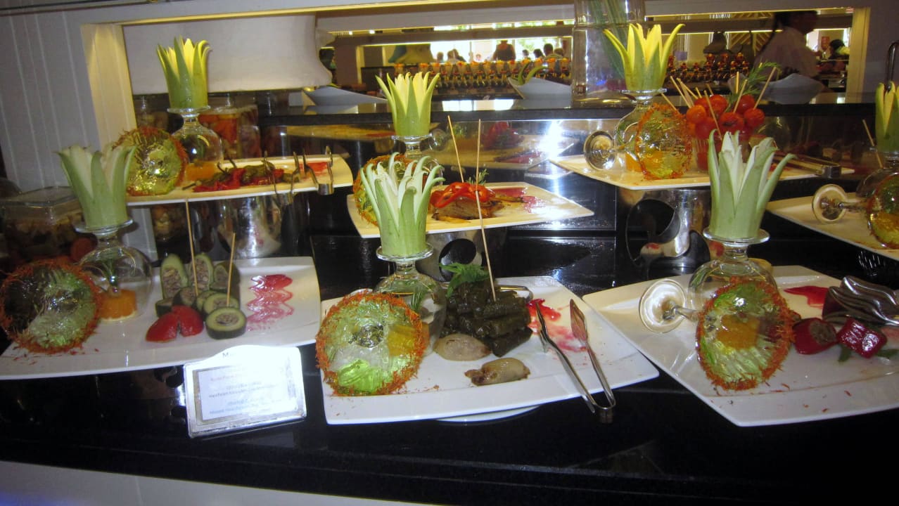 Teil vom Vorspeisenbuffet Mary Hotel Side