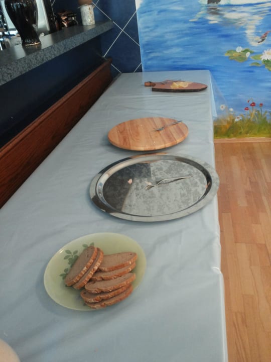 Frühstück von 8.00-9.30. Das war um 8.30 Seehotel Birkenhof