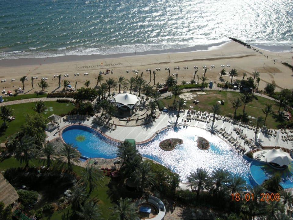 Вид из номера Hotel Le Meridien Al Aqah Beach Resort