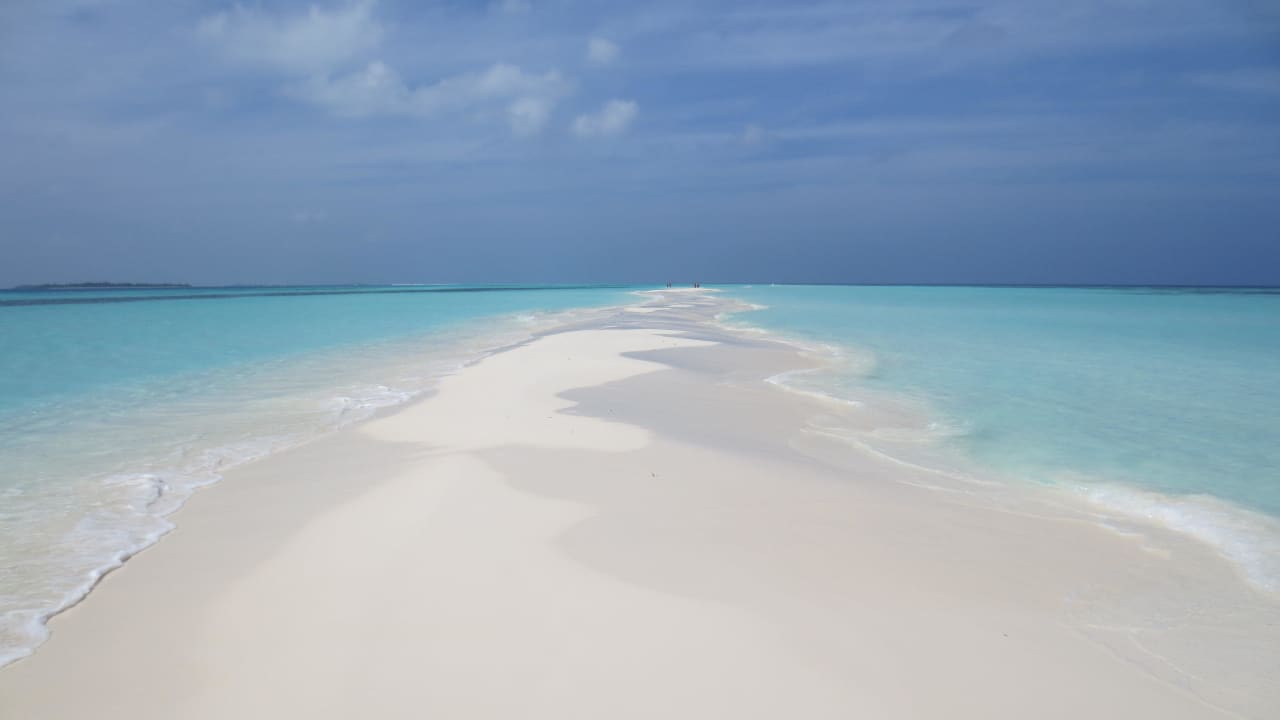 Landzunge im Südwesten Kuredu Island Resort & Spa