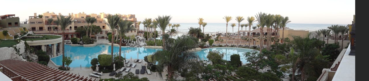 Panoramablick von der Terrasse Makadi Spa - Adults only