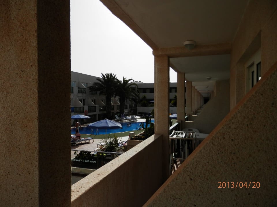 Blick vom Balkon Dunas Club - Hotel & Apartamentos