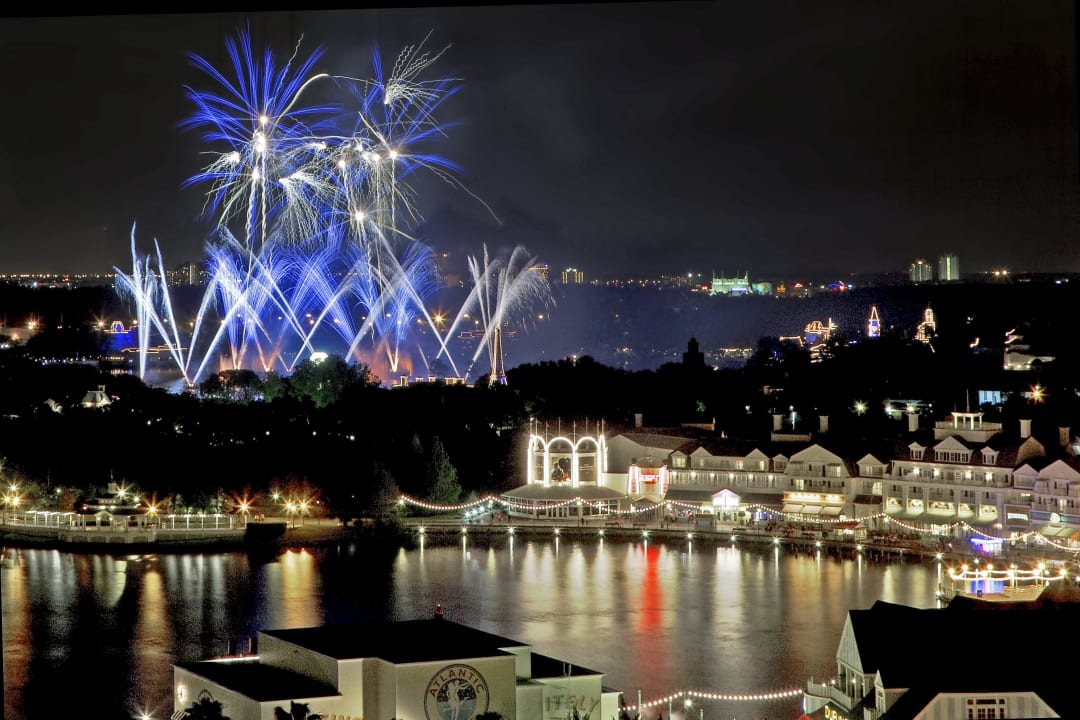 Epcot Fireworks Walt Disney World Swan Resort