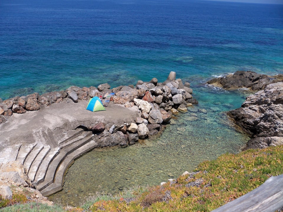 Badebucht direckt am Hotel Iberostar Waves Creta Panorama & Mare