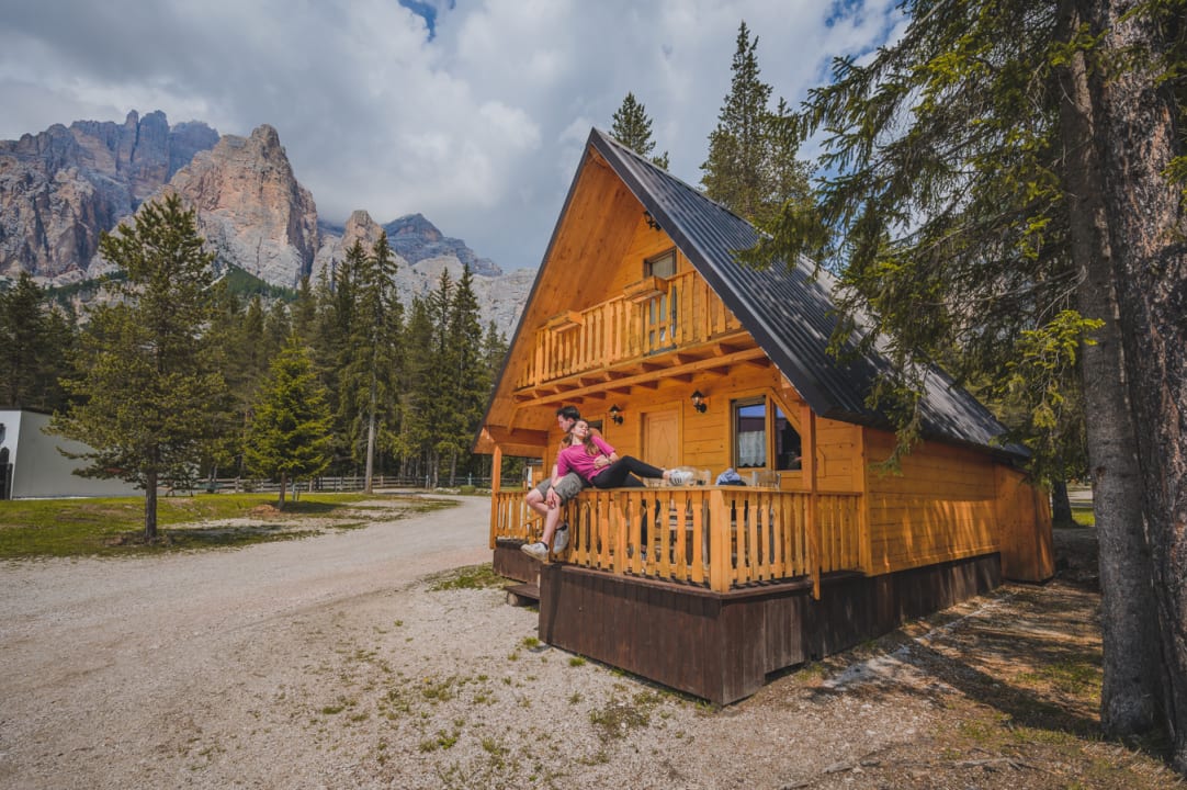 Außenansicht Residence Camping Sass Dlacia