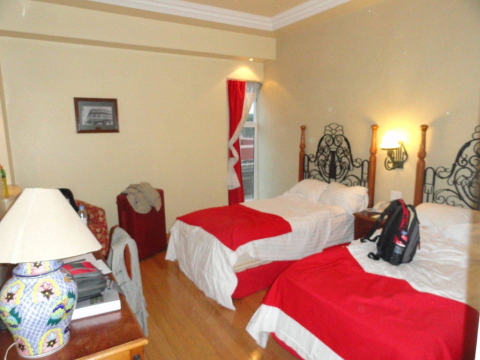 Blick ins Zimmer Zócalo Central Hotel