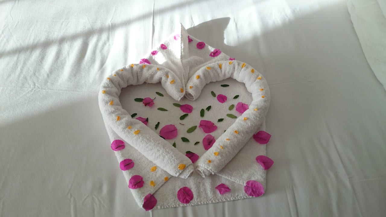 Unser Zimmerservice überraschte uns täglich Panorama Bungalows Resort El Gouna