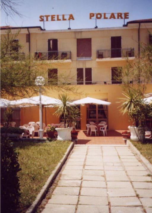 Stella Polare von der Promenade fotografiert Hotel Stella Polare