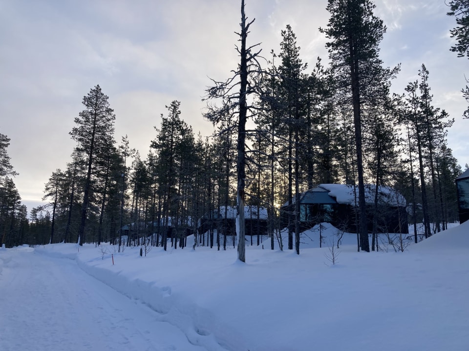 Außenansicht Aurora Queen Resort Igloos
