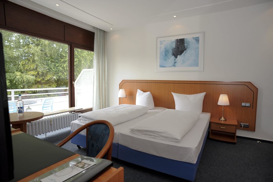 Eines unserer "Muschelzimmer" (Hochparterre) Acqua Strande Yachthotel