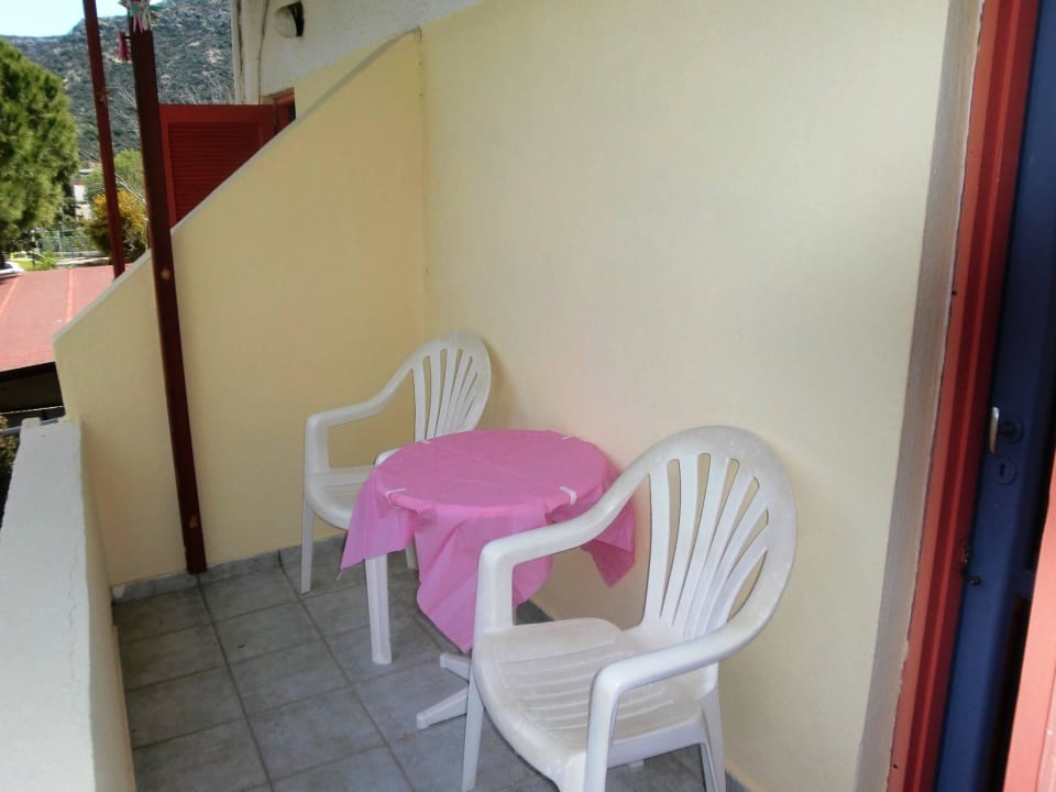 Balkon Doppelzimmer Hotel Neos Matala