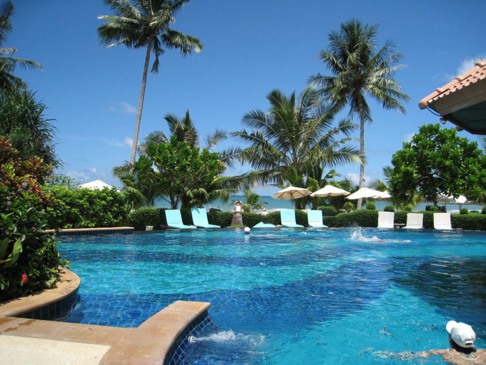 Vom Pool Sicht aufs Meer Koh Chang Paradise Resort & Spa