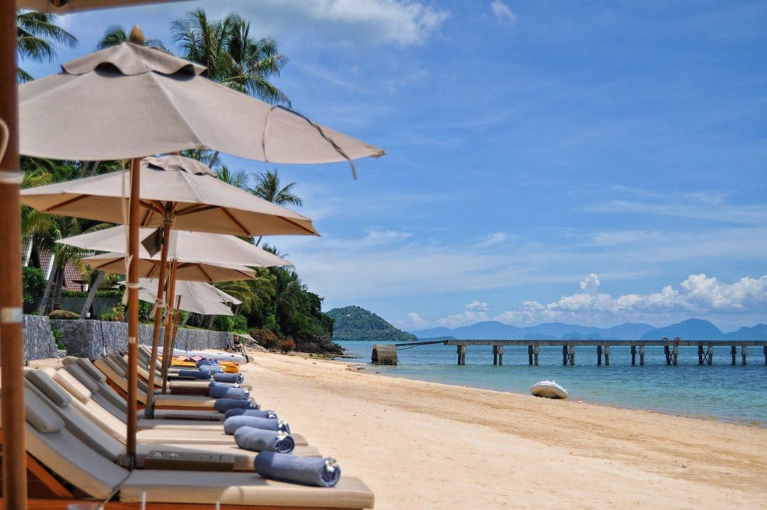 Liegen am Strand InterContinental Koh Samui Resort