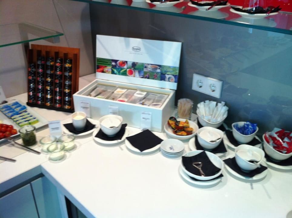 Teeecke in der Executive Lounge Vienna House by Wyndham Andel's Berlin