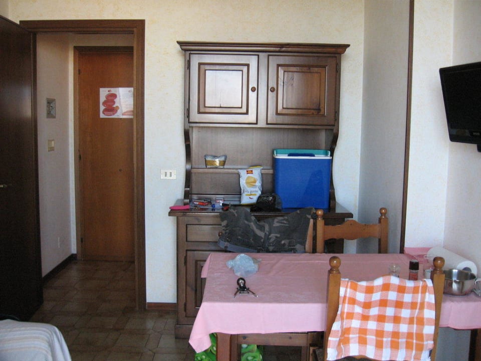 Küche / Wohnzimmer Residence La Meridiana