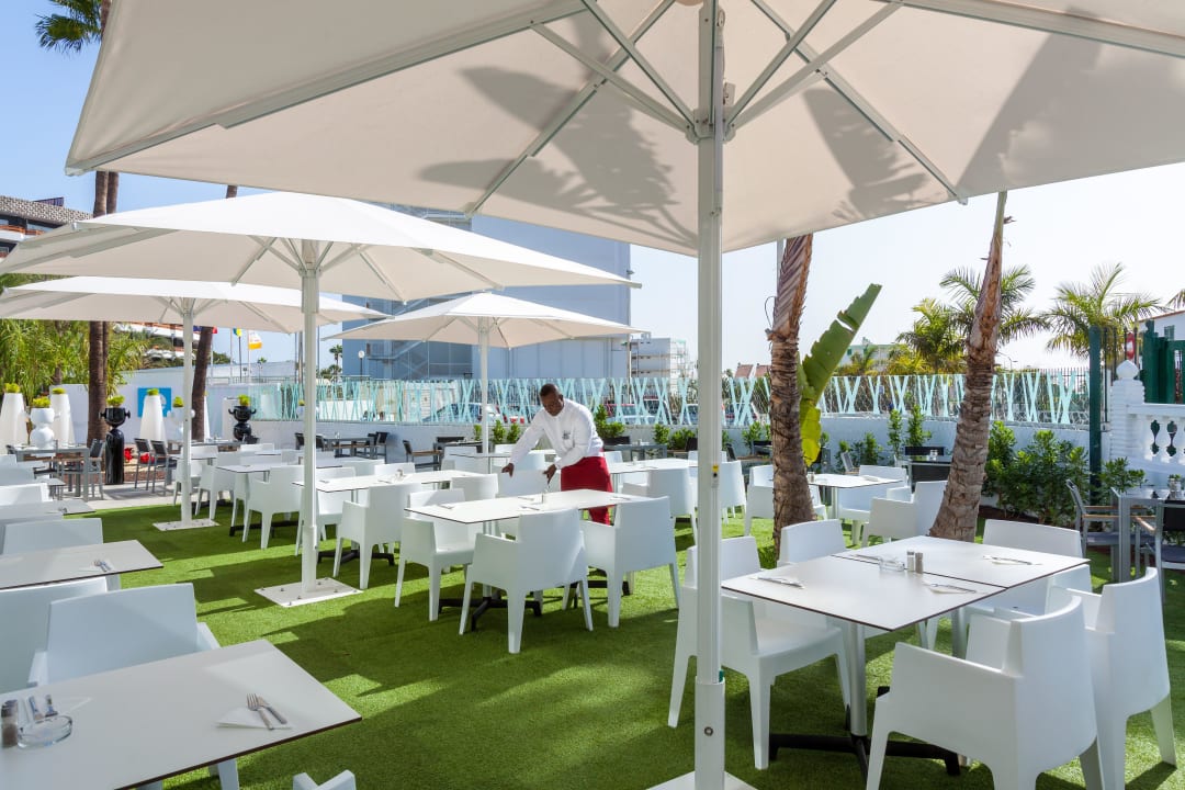 Frühstücksterrasse Servatur Playa Bonita