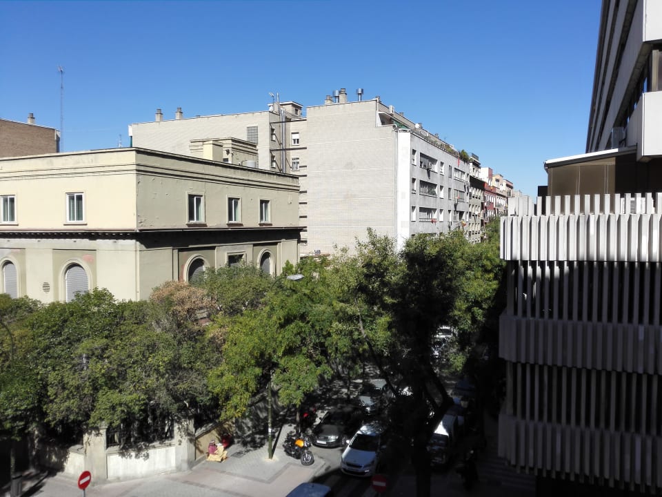 Ausblick NH Madrid Balboa