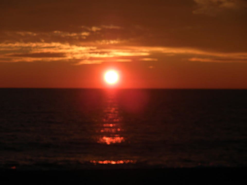 Sonnenuntergang Gardenia Hotel