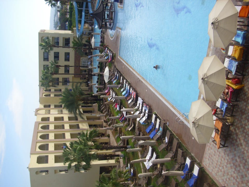 Blick von oben Hotel Paradis Palace