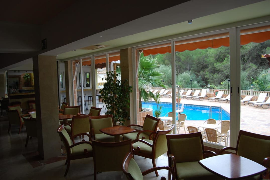 Caffeebar mit Blick zum Pool Hotel Manaus