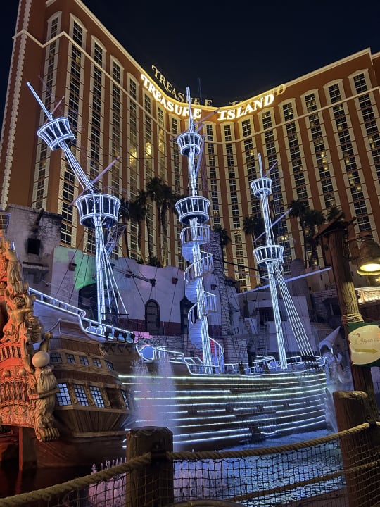 Außenansicht Treasure Island - TI Las Vegas Hotel & Casino