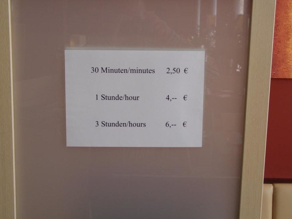 Internetkosten Premier Inn Wien City Hauptbahnhof