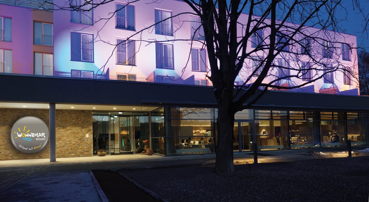 Außenansicht WONNEMAR Resort-Hotel