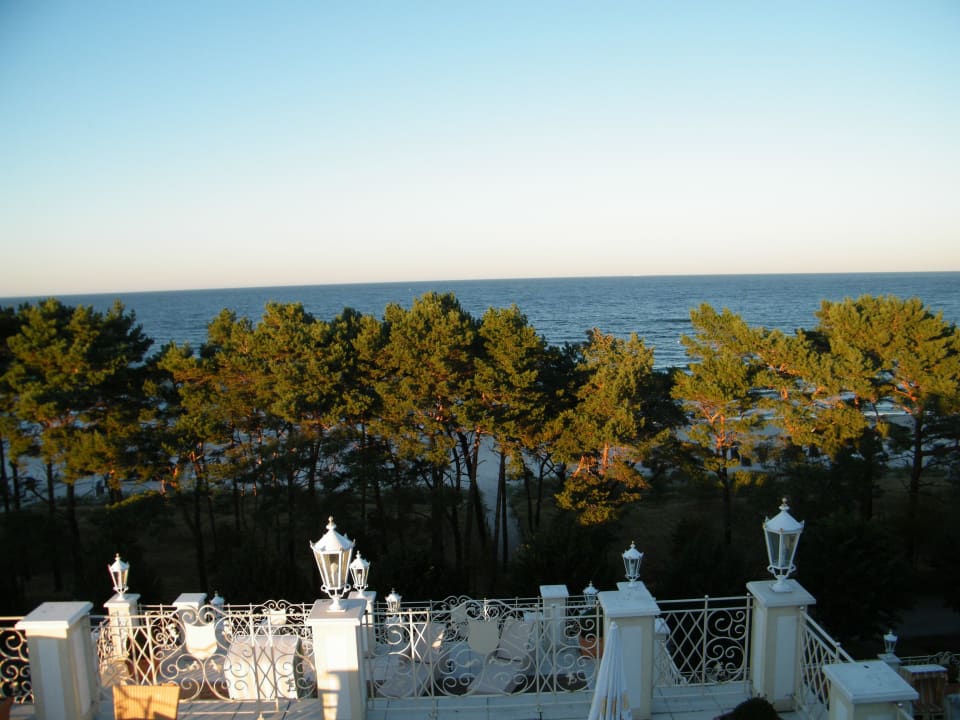 Schöner Ausblick vom Restaurant Rugard Thermal Strandhotel