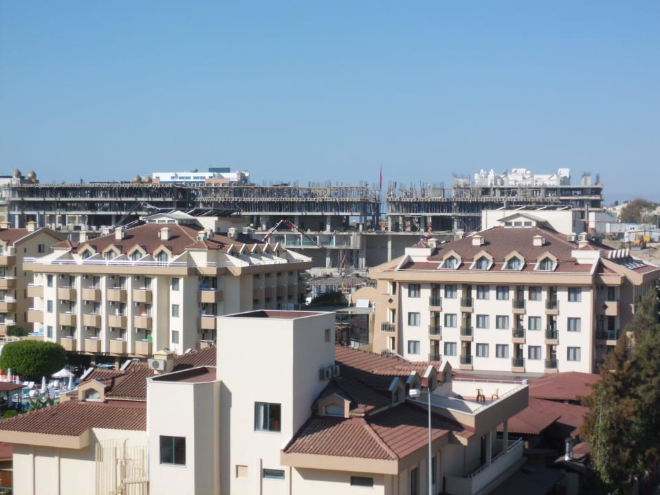 Baustelle gegenüber Grand seker Seher Sun Palace Resort & Spa