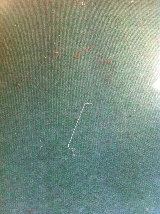 Teppich auf dem Balkon wär übersäht von Schmutz  STROBLHOF Active Family SPA Resort