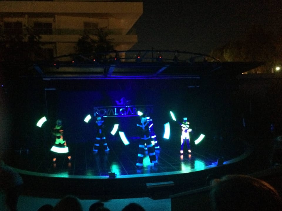 Animation- Lichtershow Hotel Royal Garden Beach