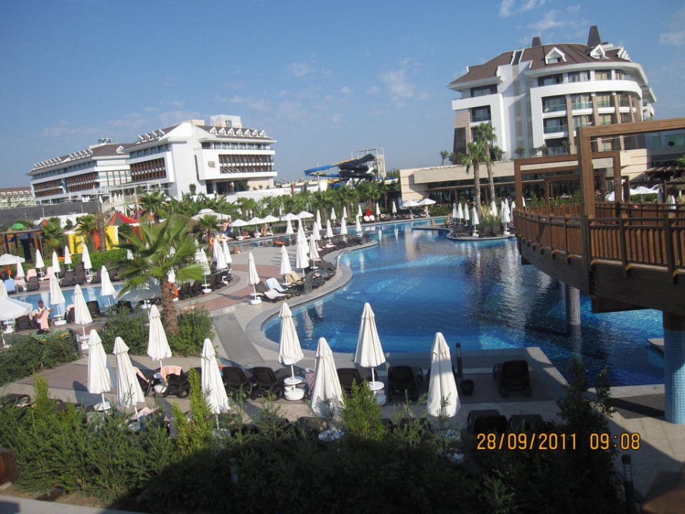 Blick von der Brücke Sherwood Dreams Resort