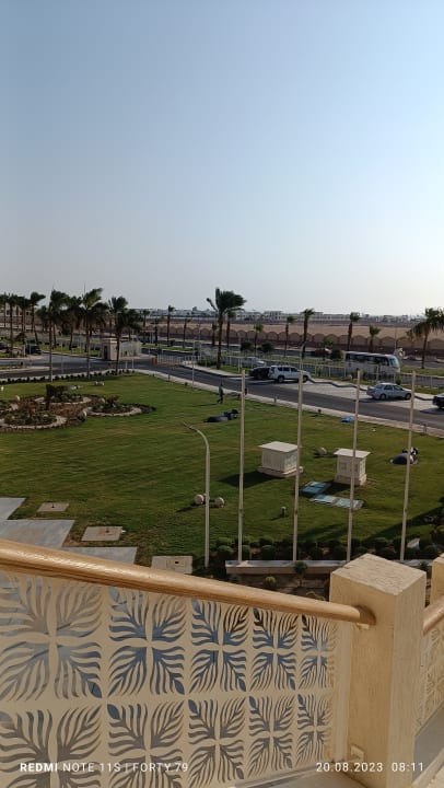 Ausblick Pickalbatros Aqua Blu Resort - Hurghada