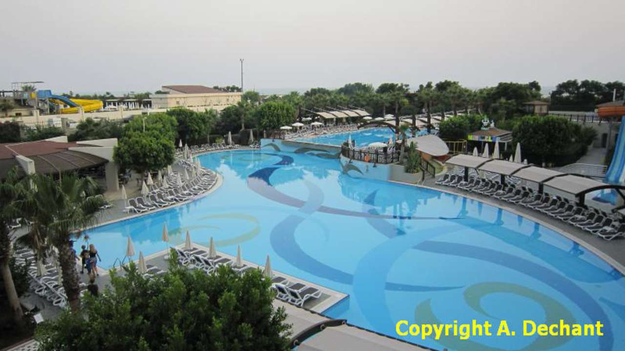 Blick vom italienischen Buffet Aydinbey Kings Palace & Spa