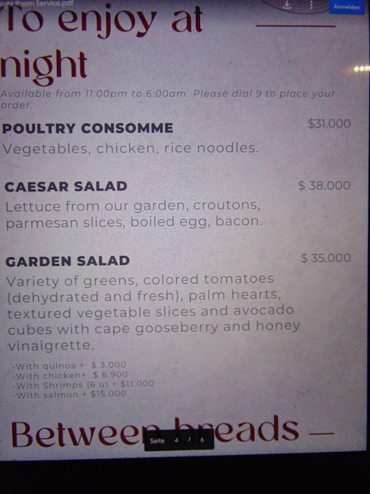 Gastro Hotel Hilton Bogota