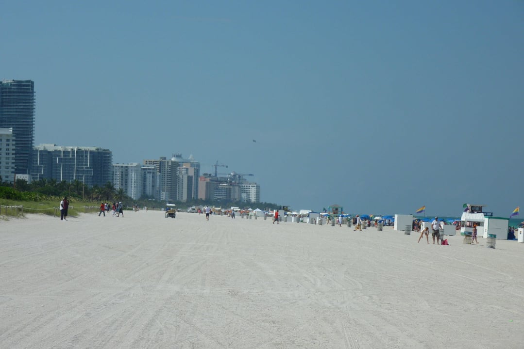 Strand direkt am Hotel Hotel Marriott South Beach
