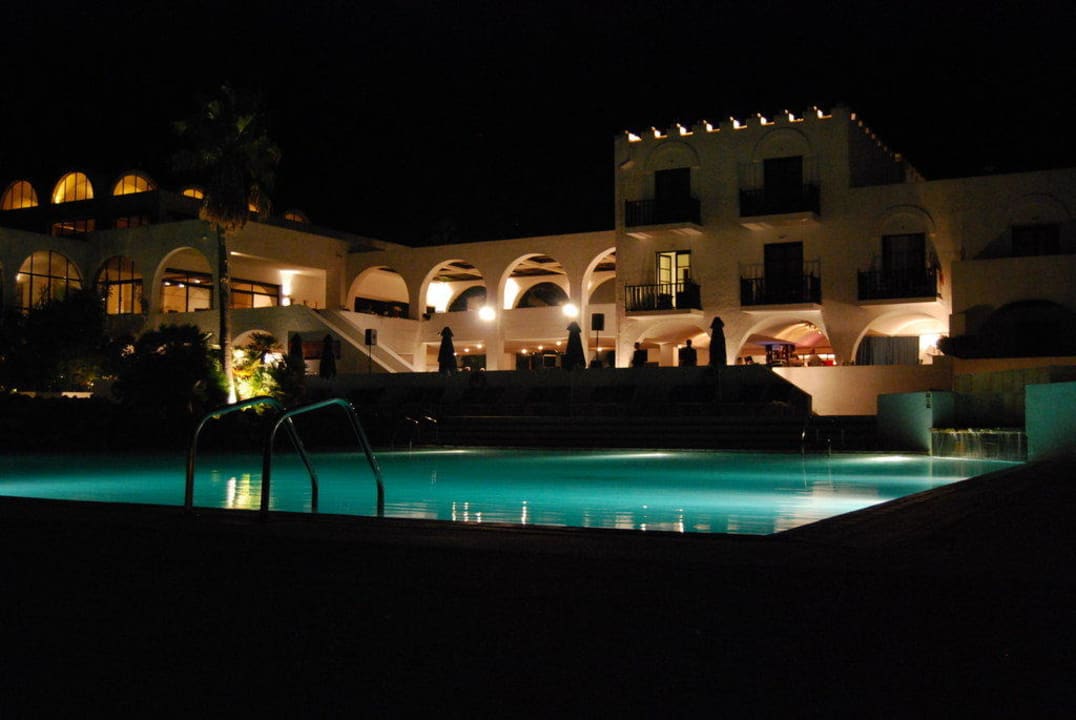 Pool at Night TUI BLUE Oceanis Beach and Spa Resort