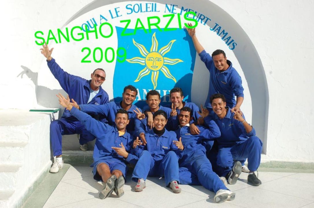 Equipe d'animation de l'Hôtel Sangho Zarzis Hotel Sangho Club Zarzis