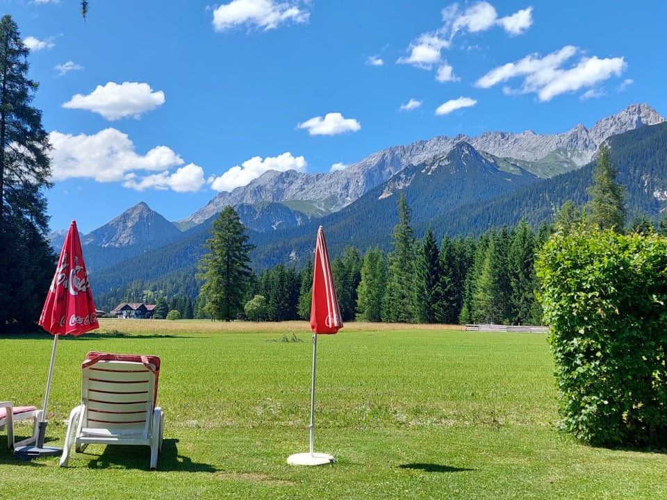 Ausblick Alpenhotel Karwendel