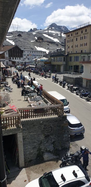 Ausblick Hotel Genziana