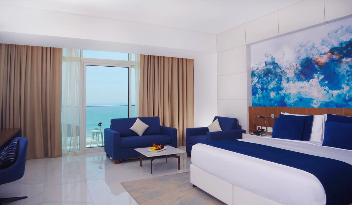 Zimmer Royal M Al Aqah Beach Resort by Gewan