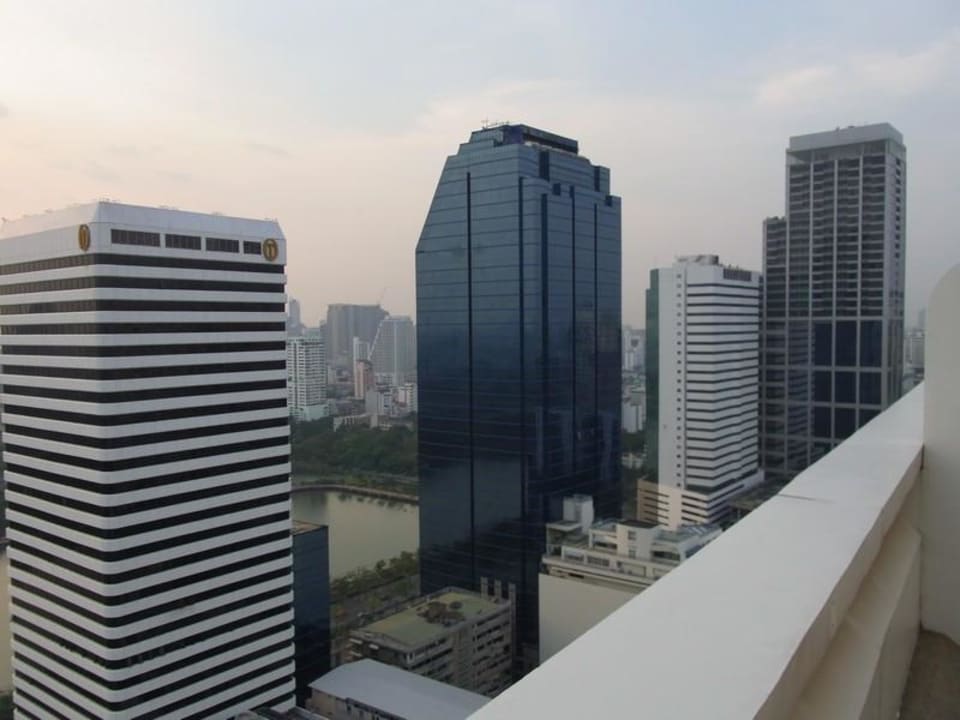 Ausblick vom 31.Stockwerk Shama Lakeview Asoke Bangkok