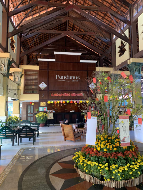 Lobby Pandanus Resort