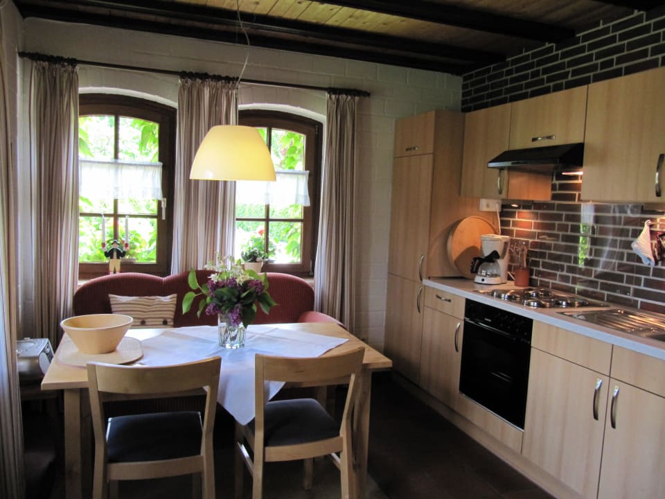Essplatz Ferienhaus Wolfsmeer