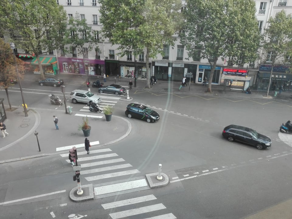Ausblick ibis Styles Hotel Paris Gare de l'Est Château Landon