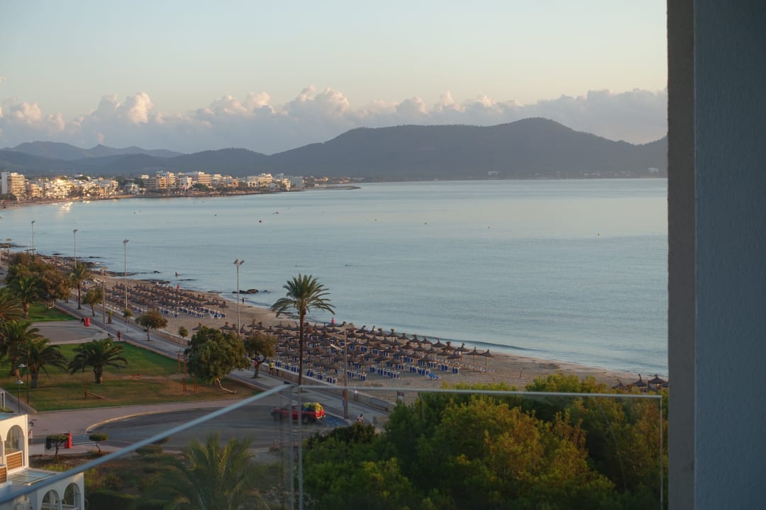 Ausblick Hipotels Bahía Cala Millor