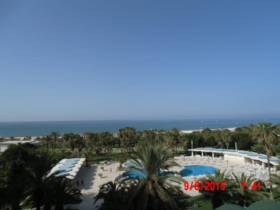 Schöner Ausblick aus unserem Zimmer Süral Saray Hotel