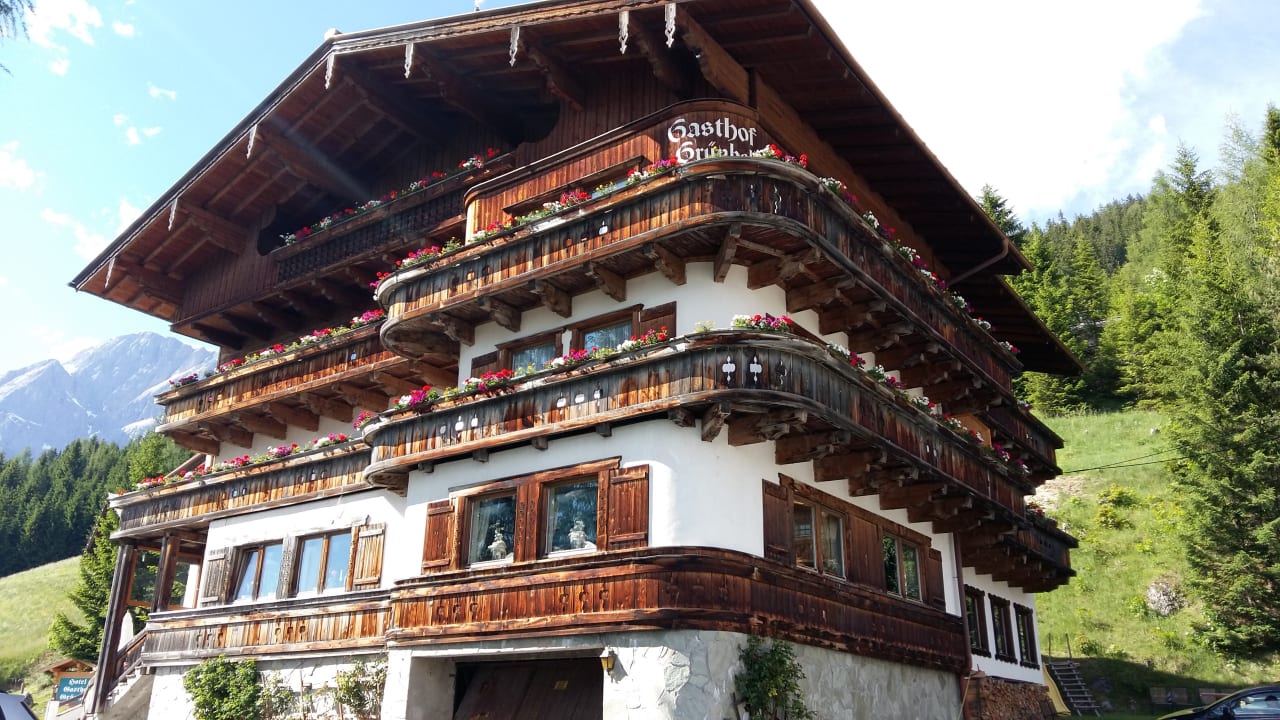 Außenansicht Das Grünholz Aparthotel