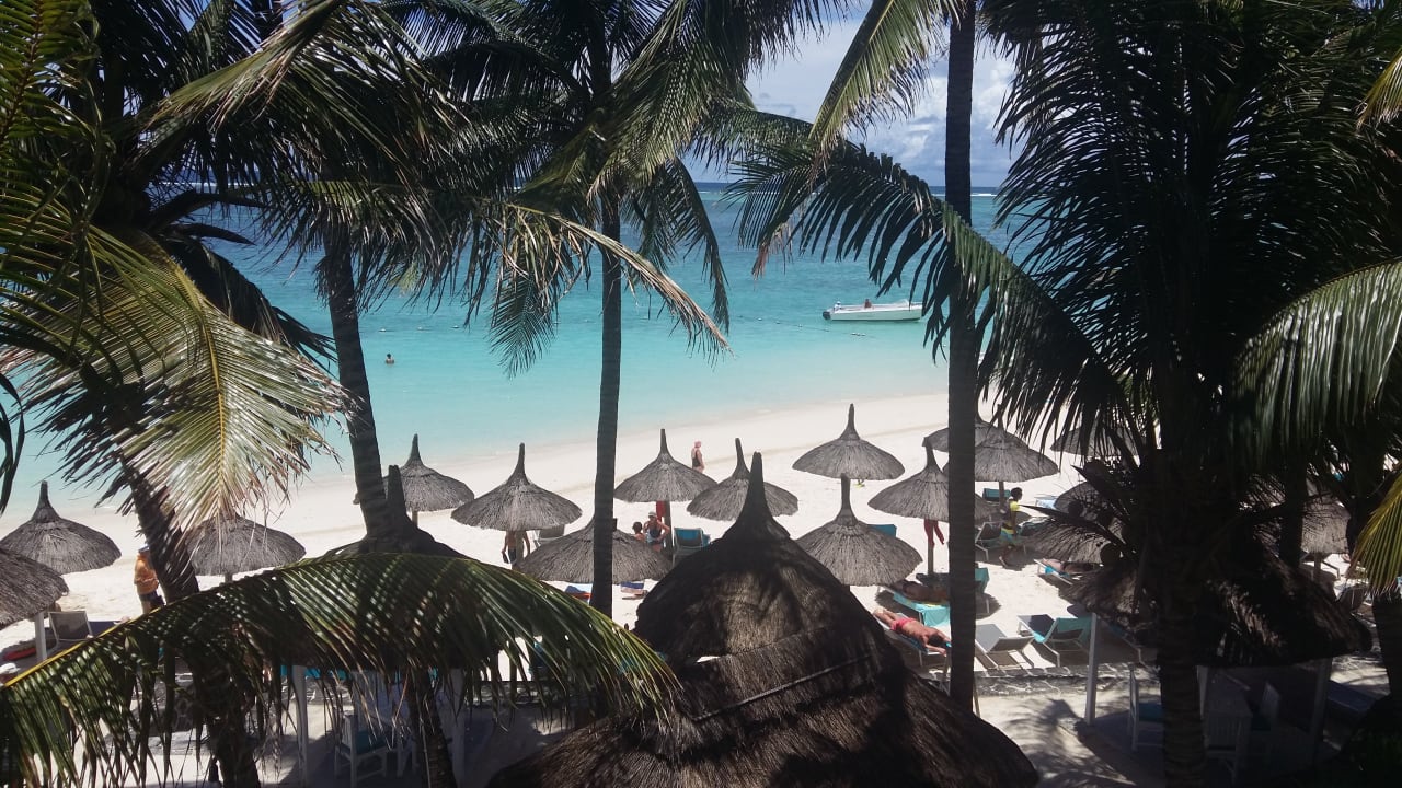 Ausblick Veranda Palmar Beach Hotel